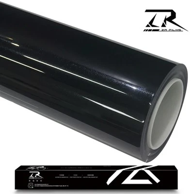 TPU Metallic Black 7,5 Mil Car Color Change Wrap Film